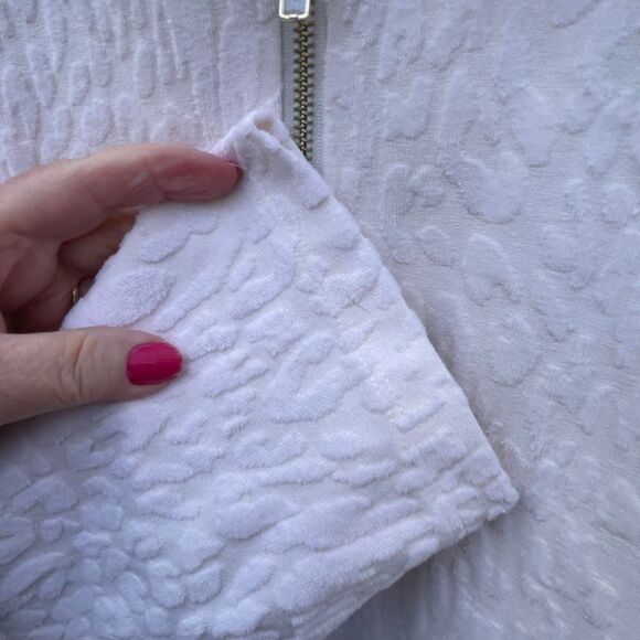 Susan Graver Weekend size 3X 3/4 Zip top. - Picture 6 of 10